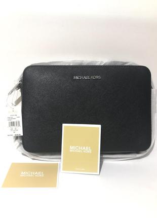 Сумка кроссбоди кожаная michael kors jet set item crossbody 35f8sttc9l оригинал5 фото