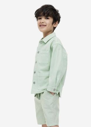 Котонові шорти для хлопчика  h&m  122, 128, 134, 1402 фото