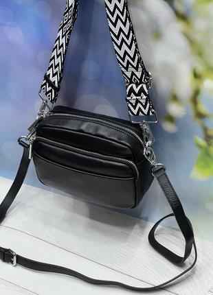 Женская кожаная сумка. клатч кожаный.кроссбоди. polina &amp; beiterou.