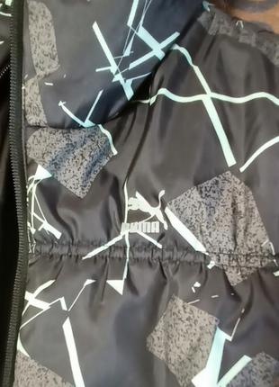 Двостороння куртка демісезон  puma reversible padded jacket3 фото