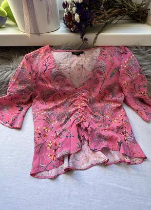 Укороченная блуза, кофта топ , топик1 фото