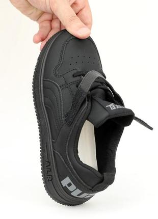 Дитячі стильні чорні зручні кросівки весна/осінь на хлопчика,демісезон,весняні,осінні