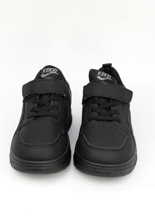 Дитячі стильні чорні зручні кросівки весна/осінь на хлопчика,демісезон,весняні,осінні