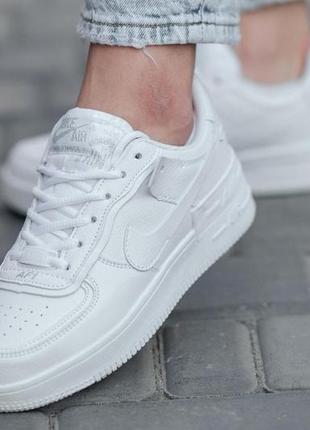 Nike air force low white2 фото