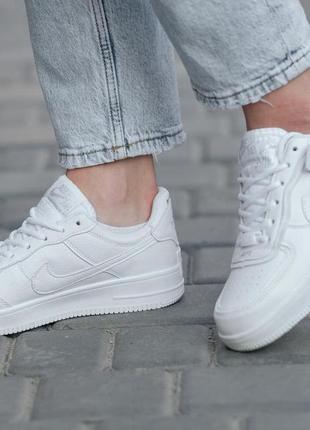 Nike air force low white4 фото