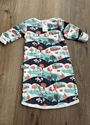 Спальник пеленка reima 50-56 см 0-2 мес тонкий хлопковый