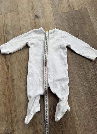 Чоловічок george 0-3 міс 50-56-62 см ромпер комбінезон бавовняний