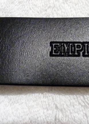 Новий чорний шкіряний ремінь, empire5 фото