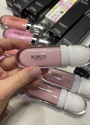 Блиск kiko milano lip volume 01