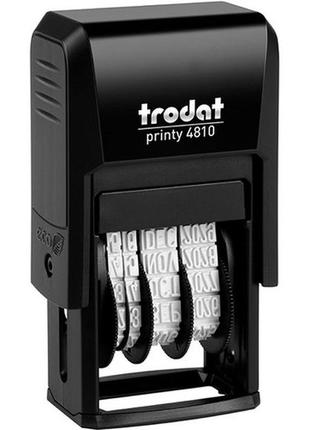 Датер украинский trodat 4810