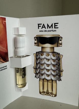 Парфюмированная вода paco rabanne fame