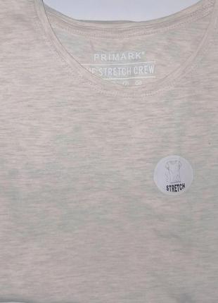 Женская базовая стрейчевая футболка primark2 фото