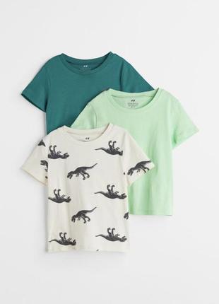 Новые футболки h&m 110/116, 122/128, 134/140