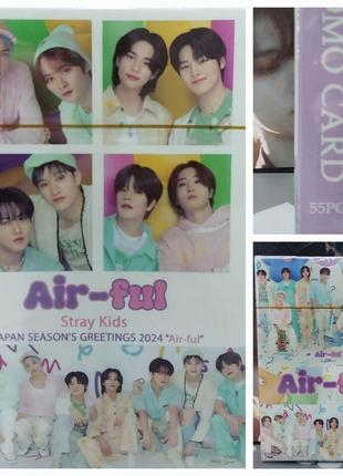 Ломо карты lomo card stray kids стрей кидс air-ful 55 штук