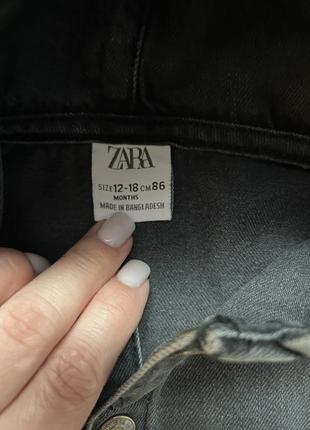 Джинсова куртка zara5 фото