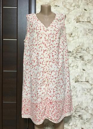 Лёгкое платье-халат в принт,с разрезами,вискоза,by kappahi