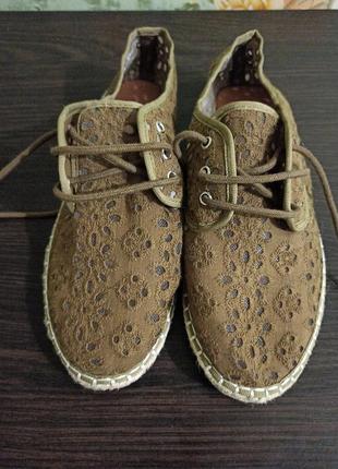 Женские эспадрильи tu