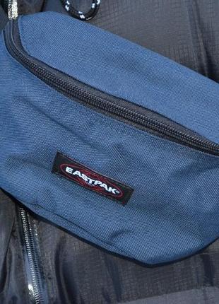 Поясная сумка eastpak springer бананка барсетка синяя женская / мужская10 фото