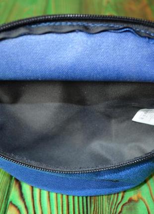 Поясная сумка eastpak springer бананка барсетка синяя женская / мужская4 фото