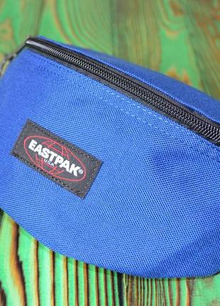 Поясна сумка eastpak springer бананка барсетка синя жіноча / чоловіча