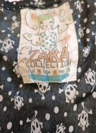 Майка с черепами zara3 фото