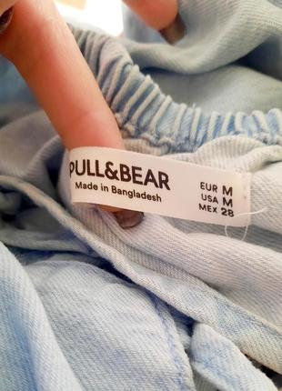 Pull&bear джинсовое платье макси9 фото