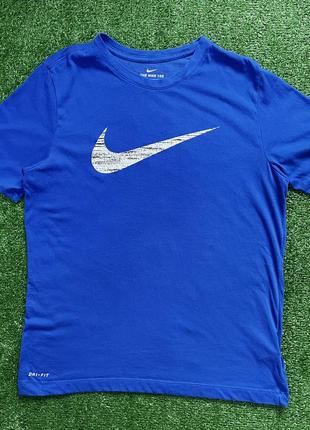 Футболка nike dri-fit swoosh, мужская футболка nike