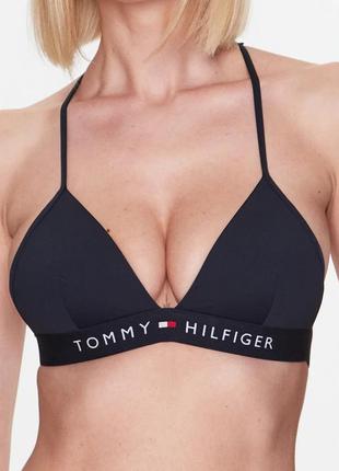 Верх от купальника синий Tommy hilfiger1 фото