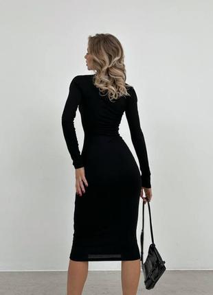 Невероятно женственное платье,стильное и лаконичное платье, вискоза8 фото
