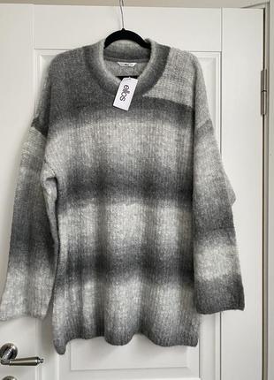 Оверсайз светер з вовною ellos, xl-xxl3 фото