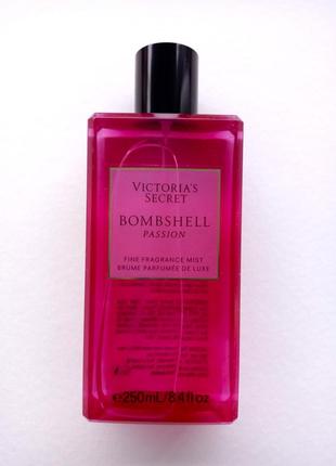 Victoria´s secret fragrance mist bombshell passion парфюмированный мист 250мл5 фото