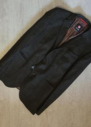 Продается фирменный шерстяной пиджак от club gents1 фото
