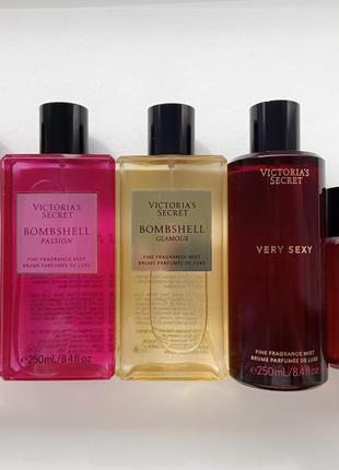 Victoria´s secret fragrance mist bombshell passion парфюмированный мист 250мл6 фото