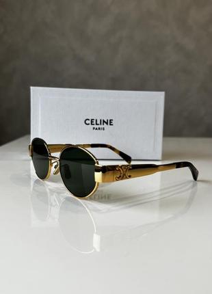 Очки celine triomphe metal gold оригинал