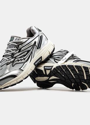 Мужские кроссовки saucony cohesion 2k silver black 41-42-43-44-451 фото