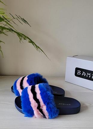 Распродажа тапки меховые оригинал bamboo р.36-41