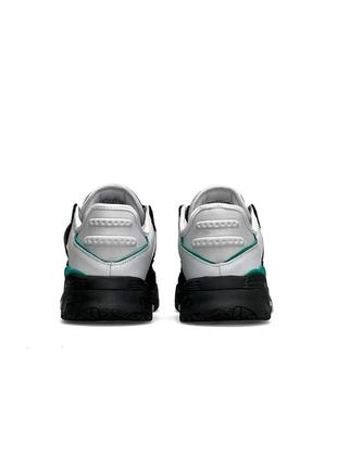 Мужские кроссовки adidas originals niteball black green5 фото