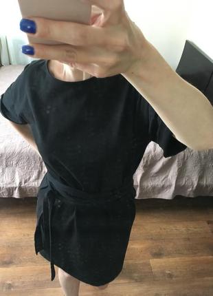 Эффектное маленькое черное платье zara3 фото