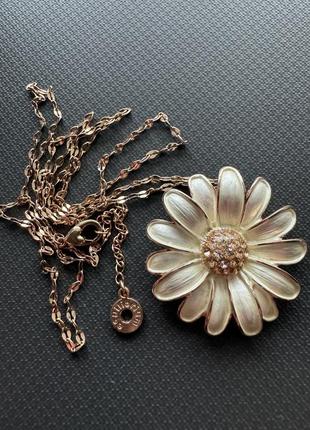 Подвеска цветок, кулон, квітка, маркировка