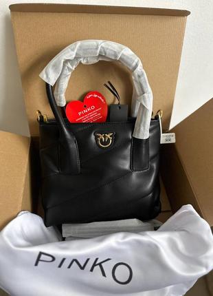 Женская сумка pinko premium black черная