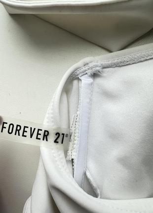 Верх от купальника топ бандо с чокером и замком сзади forever219 фото