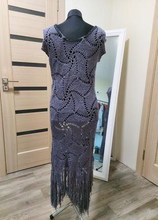 В'язане плаття hand made2 фото