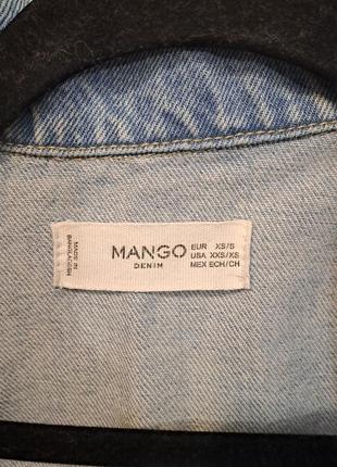 Джинсовая куртка mango3 фото