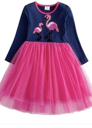 Платье из фламинго