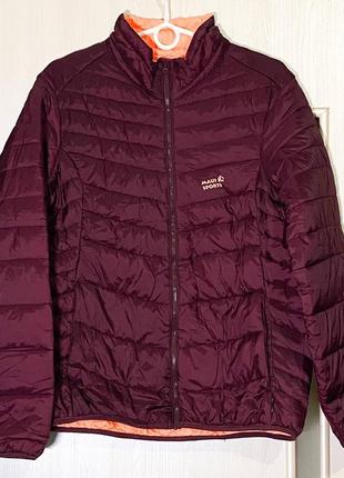 Бордовая ветровка куртка демисезон размер 40 maui sports1 фото