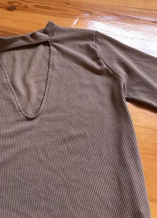 Крутая кофточка с чокером от zara