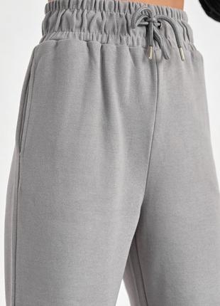 Теплые брюки-кюлоты с высокой талией
артикул: 507211 фото