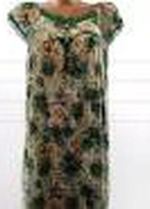 Ночная рубашка женская трикотажная батал2 фото