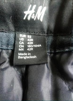 Куртка демисезонная h&m, модная укороченная куртка, осенняя джинсовая куртка3 фото