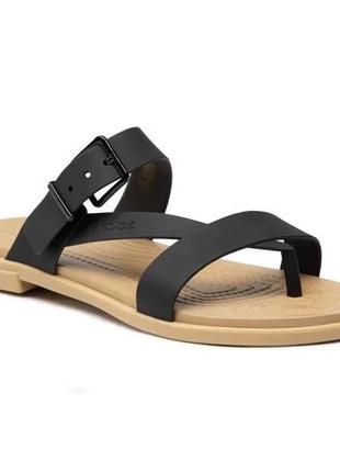 Босоножки crocs tulum toe post sandal, размер 6us, art.206108